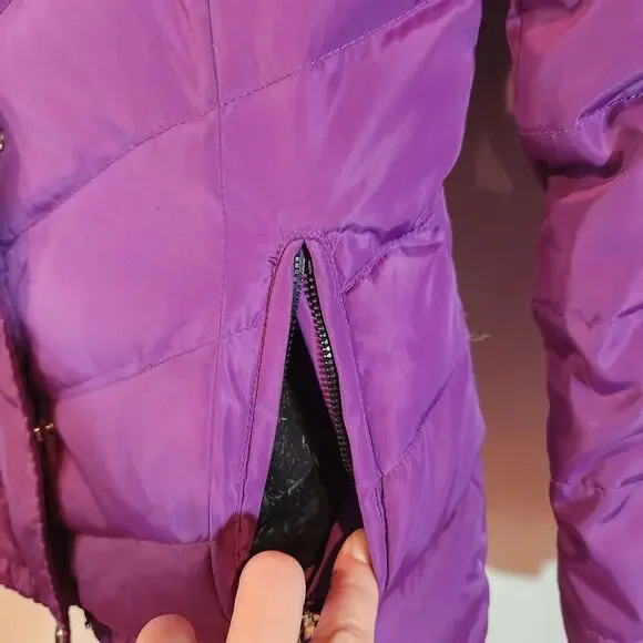 Gerry's Waist Puffer Coat Purple Hooded Jacket
Outdoors Outerwear Size Small - Picture 8 of 14